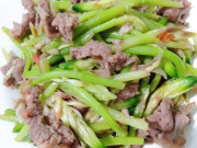 Bếp Eva - Cây này tưởng chỉ lấy củ nhưng phần hoa cũng cực bổ dưỡng, mấy năm gần đây thành đặc sản, xào thịt bò cực ngon