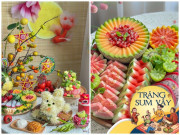 Bếp Eva - Cứ đến Trung thu là mẹ đảm còn háo hức hơn cả con, nhanh tay làm mâm cỗ sớm nhìn đẹp mê mẩn