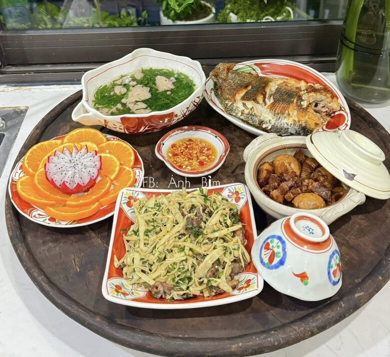 Nàng dâu số hưởng, thường được mẹ chồng gửi đồ cho, khoe hơn 20 mâm cơm đậm vị nhà nhìn mà thèm - 4