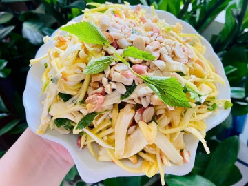 Bộ phận này của mít nhiều người toàn bỏ đi, ai ngờ làm thành gỏi ngon tuyệt, thanh mát ngày hè