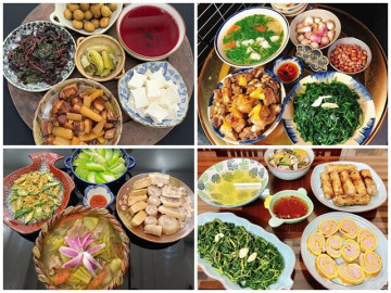 14 mâm cơm nhà chẳng những ngon mà còn dễ nấu, hấp dẫn, chị em bận rộn tham khảo ngay