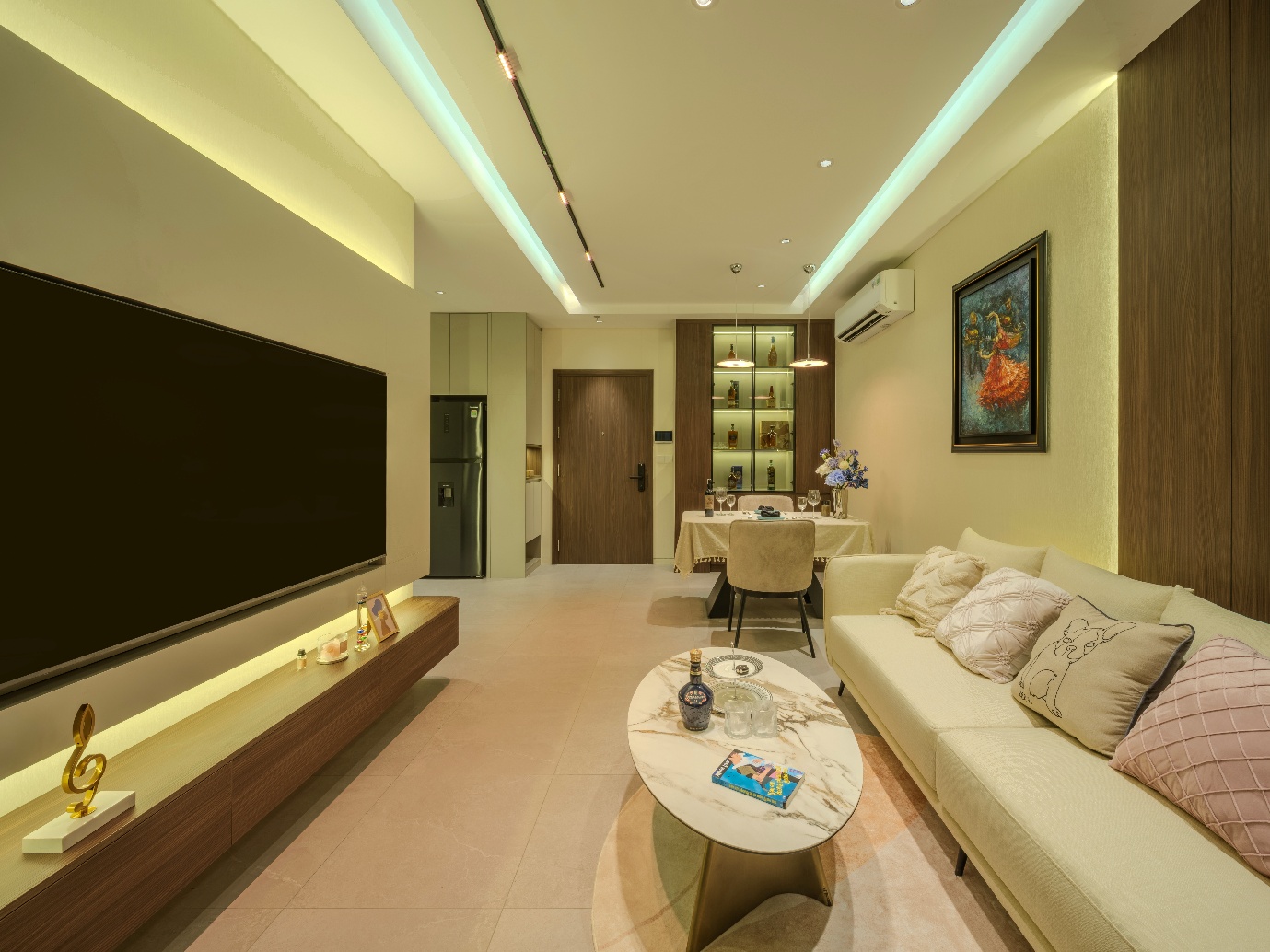 Thiết kế căn hộ mẫu Stella Icon trong khu đô thị sân bay KITA Airport City