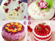 Trắc nghiệm tâm lý: Chọn một chiếc bánh theo trực giác của bạn