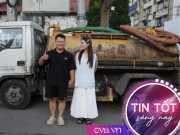 9x ngày đi hút bể phốt, tối lái xế sang, bạn gái giáo viên mầm non bỏ việc vượt ngàn dặm để được cạnh bên