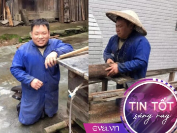 Từ cậu bé đi bằng đầu gối tới chủ xưởng gỗ giúp bao người thoát nghèo, người đàn ông sống với châm ngôn "Chim ngốc bay sớm"