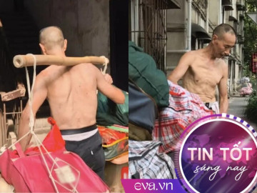 Người chồng 62 tuổi ngày làm nghề khuân vác, tối chăm vợ ốm đau, hơn 30 năm không rời xa nửa bước