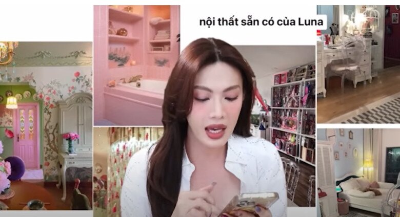 Trong lúc làm nhà, cô có một chấp niệm tuổi thơ là được đến cửa hàng búp bê Barbie ở Thượng Hải và mong muốn trang trí không gian sống mang phong cách như vậy. Cô cũng đã lưu trữ những món đồ nội thất để khi có nhà là bưng về đặt đúng chỗ.