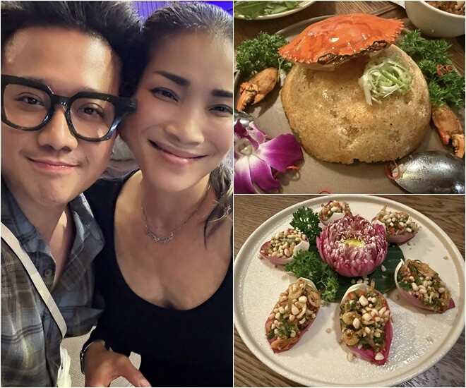 Ca sĩ đình đám ở Mỹ về Việt Nam khoe mâm cơm nhà dân dã nhưng với cô là amp;#34;đỉnh của đỉnhamp;#34; - 3