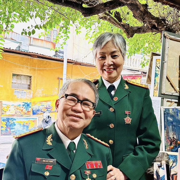 Ông bà đều từng là những người lính.