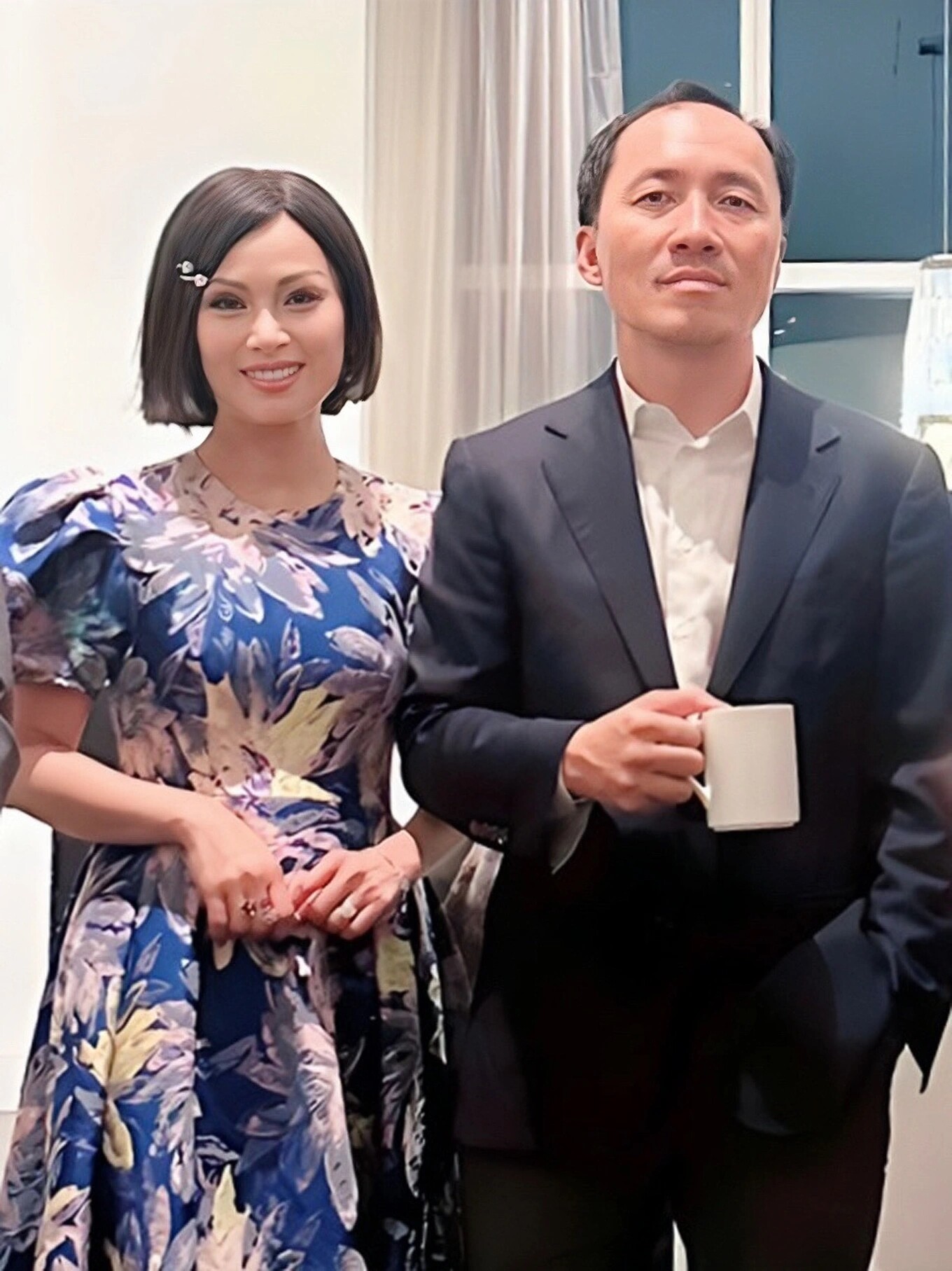 Hà Phương và chồng tỷ phú - Chính Chu.