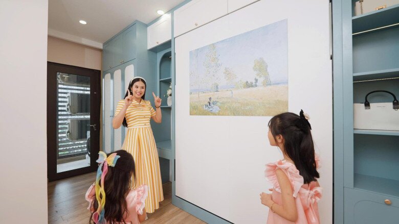 Hoa hậu Việt Nam vác bụng bầu tự trang trí căn hộ xinh xắn nên thơ, amp;#34;khối nghỉ hèamp;#34; đến mà thích mê - 9