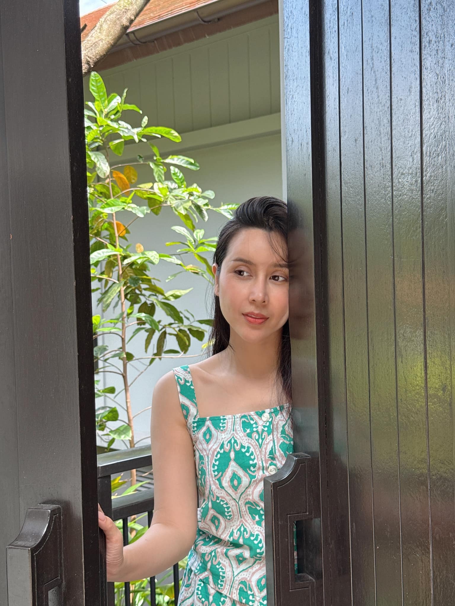 Cô cho biết mình là người không giữ điều gì quá lâu trong lòng.
