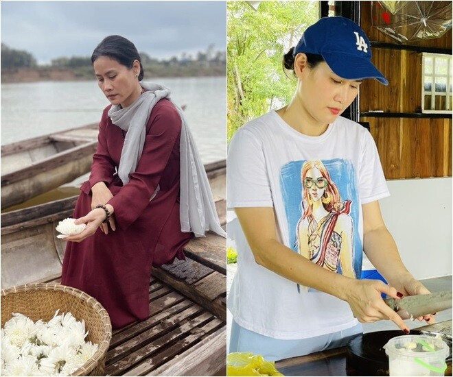 Mẹ Quang phim Mưa Đỏ ngoài đời giỏi nấu ăn, làm cả nồi đồ kho nhưng con trai ruột nói câu không ngờ - 1