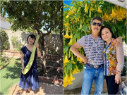 Nhà đẹp - Danh ca Hương Lan có giàn bầu được nhiều nghệ sĩ đến thăm, yên ấm cùng chồng kỹ sư trong nhà vườn 1.000m2