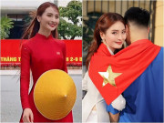 Giải trí - Nữ MC VTV xinh như hoa hậu xuống phố, bạn trai cầu thủ liên tục công khai "đánh dấu chủ quyền" và giục cưới