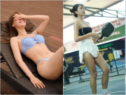 Hoa hậu gia thế khủng bảo vệ hot girl vén váy chơi pickleball: Đẹp hơn cả thời độc thân, làm sếp của chồng đại gia