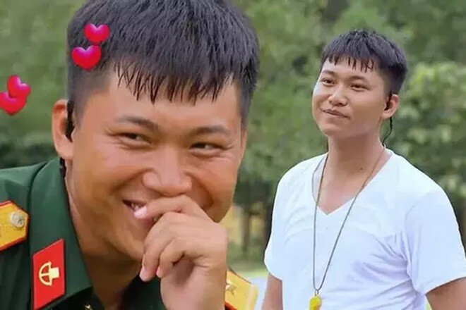 Mũi trưởng Long là nam thần quân nhân trong mắt nhiều khán giả.