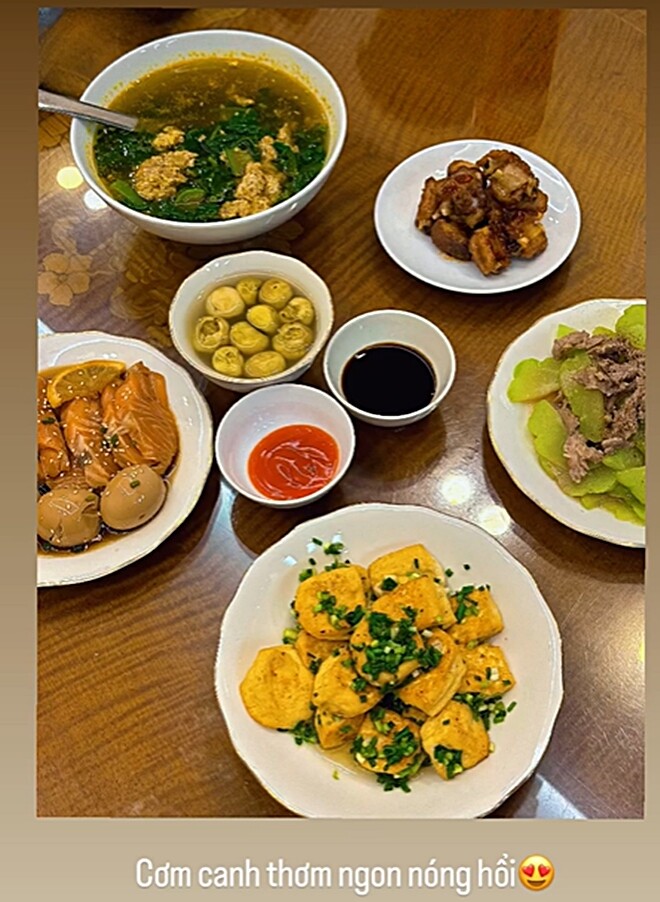 Niềm vui của MC Mai Ngọc: Mẹ bỉm chăm khoe những bữa cơm nhà, đơn giản mà no amp;#34;căng rốnamp;#34; - 4
