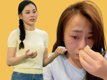 Phương Oanh khóc nức nở, lần đầu tiết lộ biến cố năm 15 tuổi: Tôi từng mơ có tiền mua sữa cho bố mẹ uống