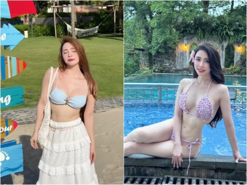 Cá sấu chúa Quỳnh Nga mặc bikini da trắng nõn nà, đẹp phơi phới sau một đời chồng, vẫn muốn yêu hết lòng