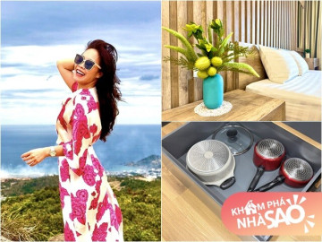 Nữ BTV nổi tiếng VTV vừa tậu căn hộ xinh đẹp ở biển, nhìn vào căn bếp mới thấy rõ tính cách chủ nhân