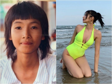 Cô gái quê Thanh Hóa nhà nghèo đi học chỉ có 2 cái quần, nay thành chân dài được cả nước biết đến