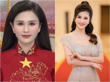 Nữ BTV Thời sự 19h gây sốt với chiếc áo dài đỏ: Kín tiếng đời tư, ảnh ngoài đời cũng cực khí chất