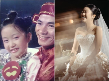 Cô bé 9 tuổi từng làm Xuân Bắc và cả nước khâm phục giờ đã có chồng, ngày vu quy hét to giữa lễ cưới