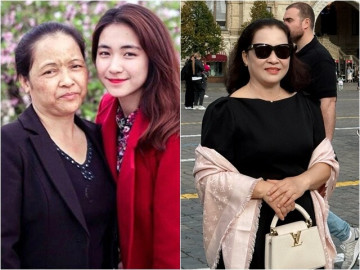 Mẹ ruột chân quê của Hòa Minzy nay lột xác quý phái ngời ngời, sống hưởng phúc trong biệt thự hàng chục tỷ