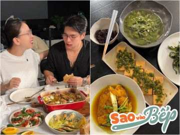 Chồng kém 11 tuổi của Ngô Thanh Vân bận chăm công chúa nhỏ còn giỏi nấu "cơm mẹ bỉm" để vợ nhiều sữa