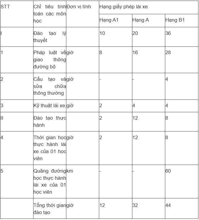 Quy định mới nhất về hình thức đào tạo lái xe, hàng triệu lái xe cần lưu ý - 1