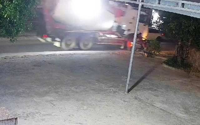 Hiện trường vụ tai nạn.