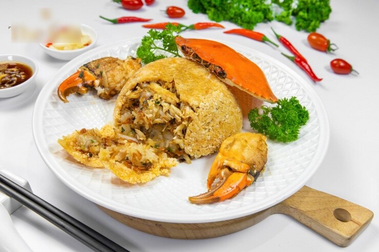 Xôi cua yêu cầu hình thức cao 