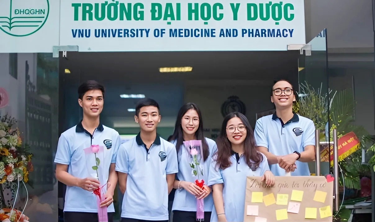Đại học Y Dược - ĐHQG Hà Nội là điểm đến của nhiều sinh viên