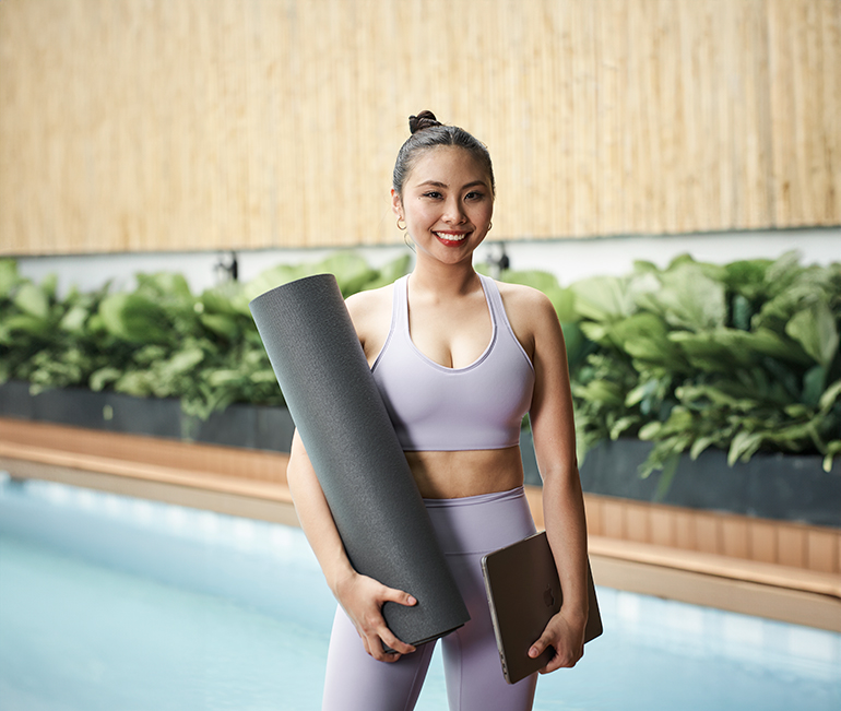 Giáo viên dạy Yoga có thu nhập tốt