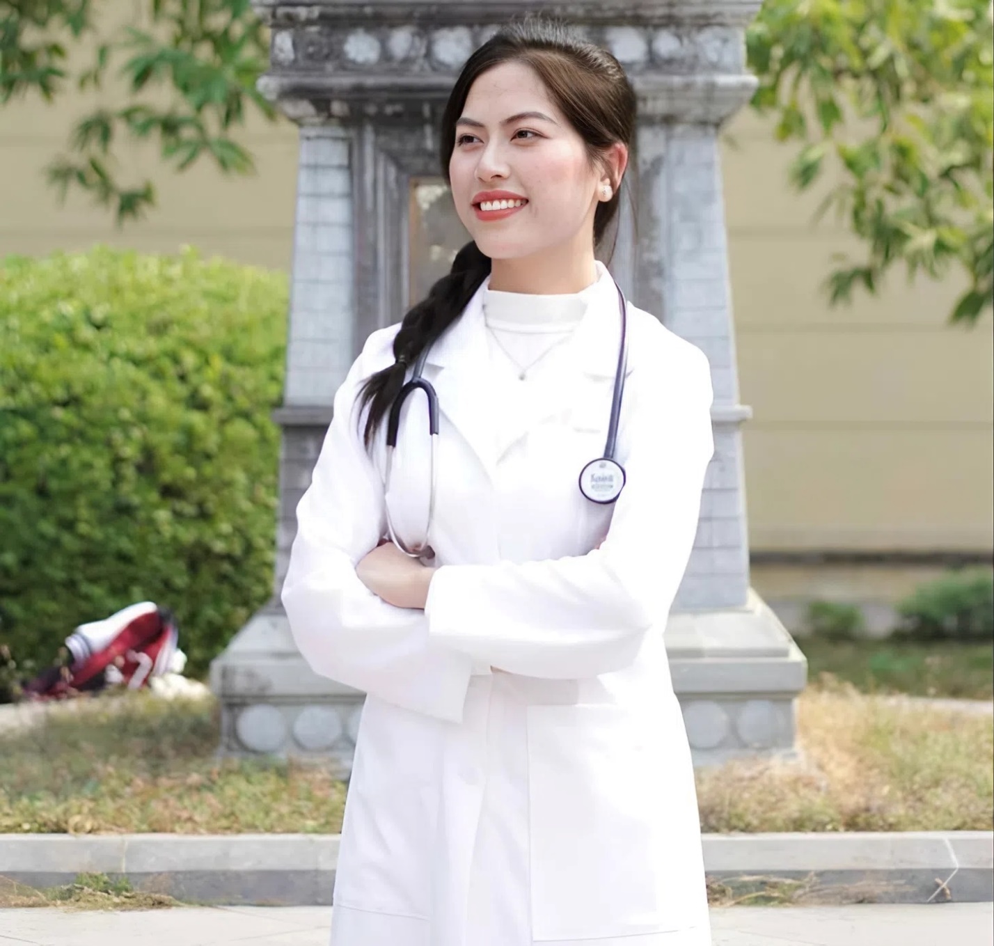 Ngọc đã có chặng đường dài nỗ lực không ngừng để trở thành bác sĩ giỏi