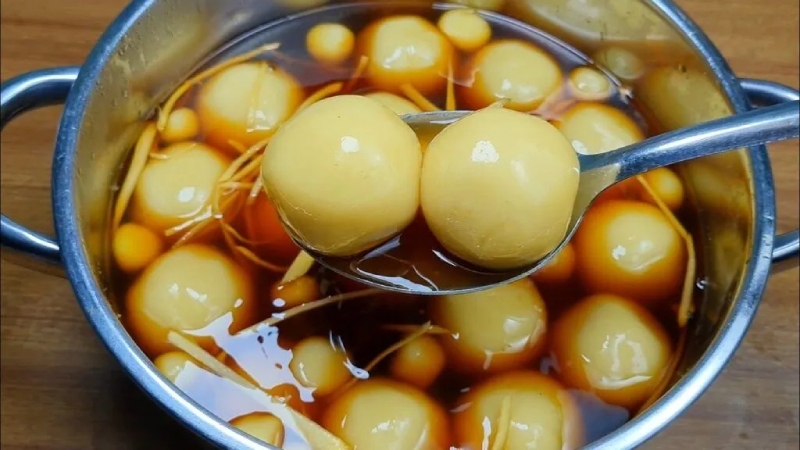 Chè trôi nước thích hợp cho mùa thu