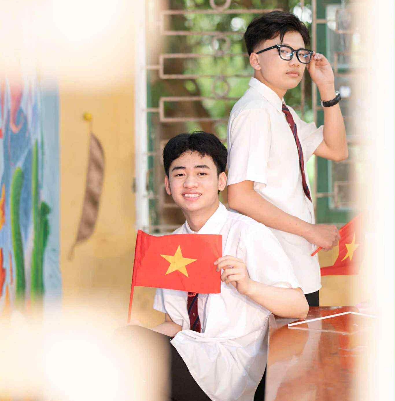 Bách mong muốn trở thành thầy giáo trong tương lai (Ảnh: NVCC)