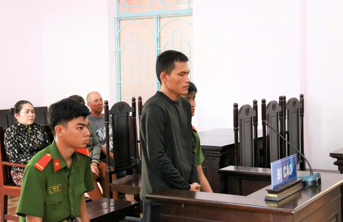 Bị cáo Phát tại phiên xét xử
