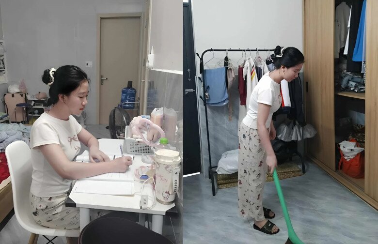 Chọn phòng gần trường, phục vụ nhu cầu học tập là ưu tiên hàng đầu của nhiều tân sinh viên 