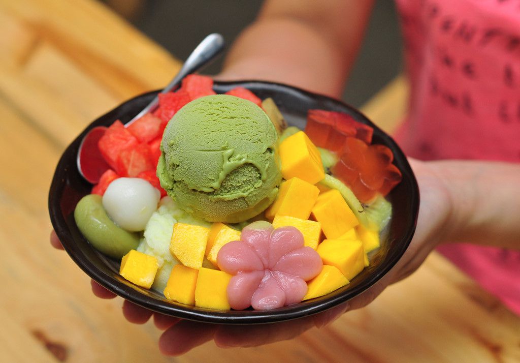 Kem hoa quả siêu hấp dẫn