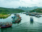 Tin tức - Quảng Ninh cấm biển, tàu thuyền hối hả chạy vào bờ tránh bão