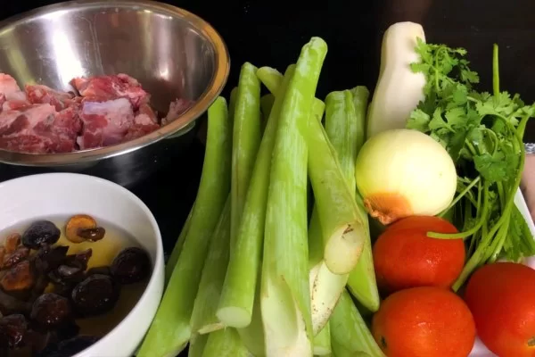 Đều từ những nguyên liệu quen thuộc 