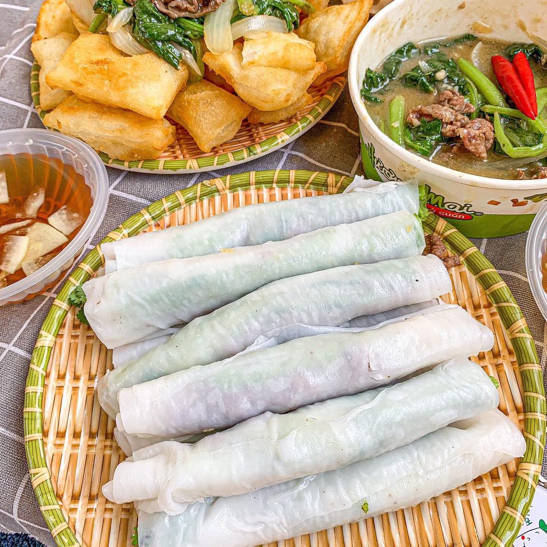 Phở cuốn đã trở thành thương hiệu nơi đây