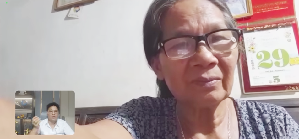 Bà Lan mong muốn tìm anh trai thất lạc nhiều năm