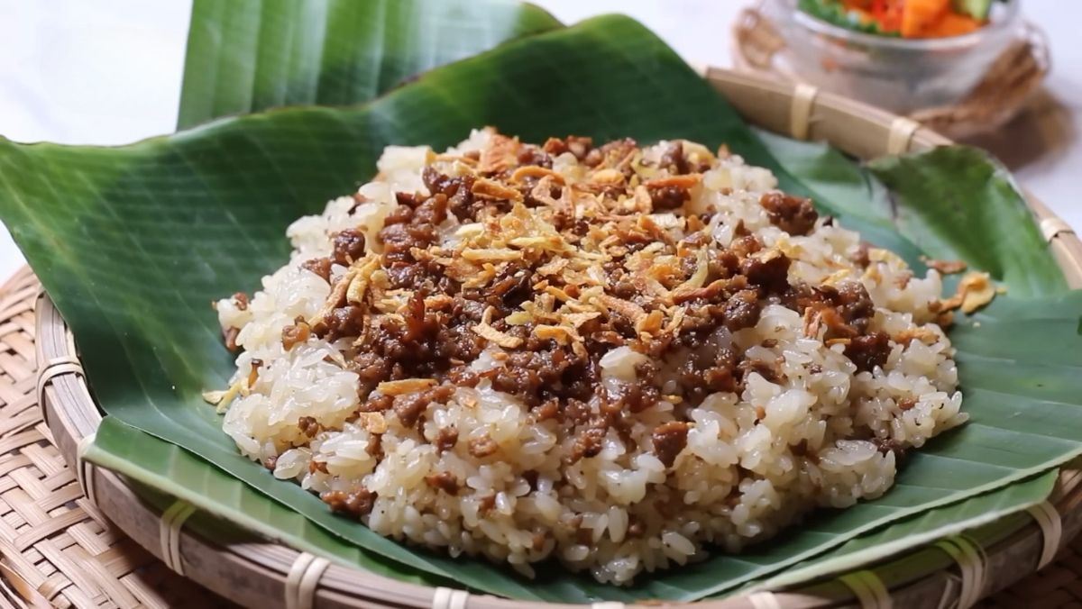 Xôi chim hương vị hòa quện
