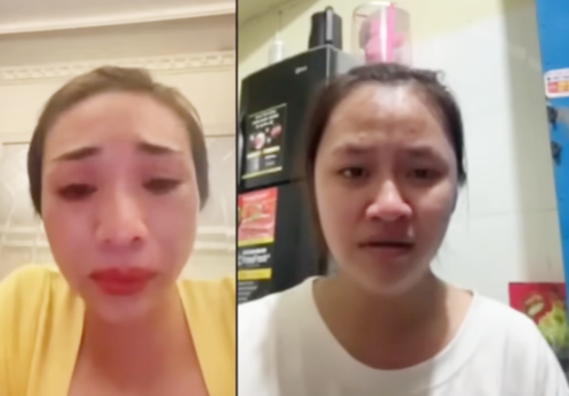 Hai dì cháu nghẹn ngào xúc động