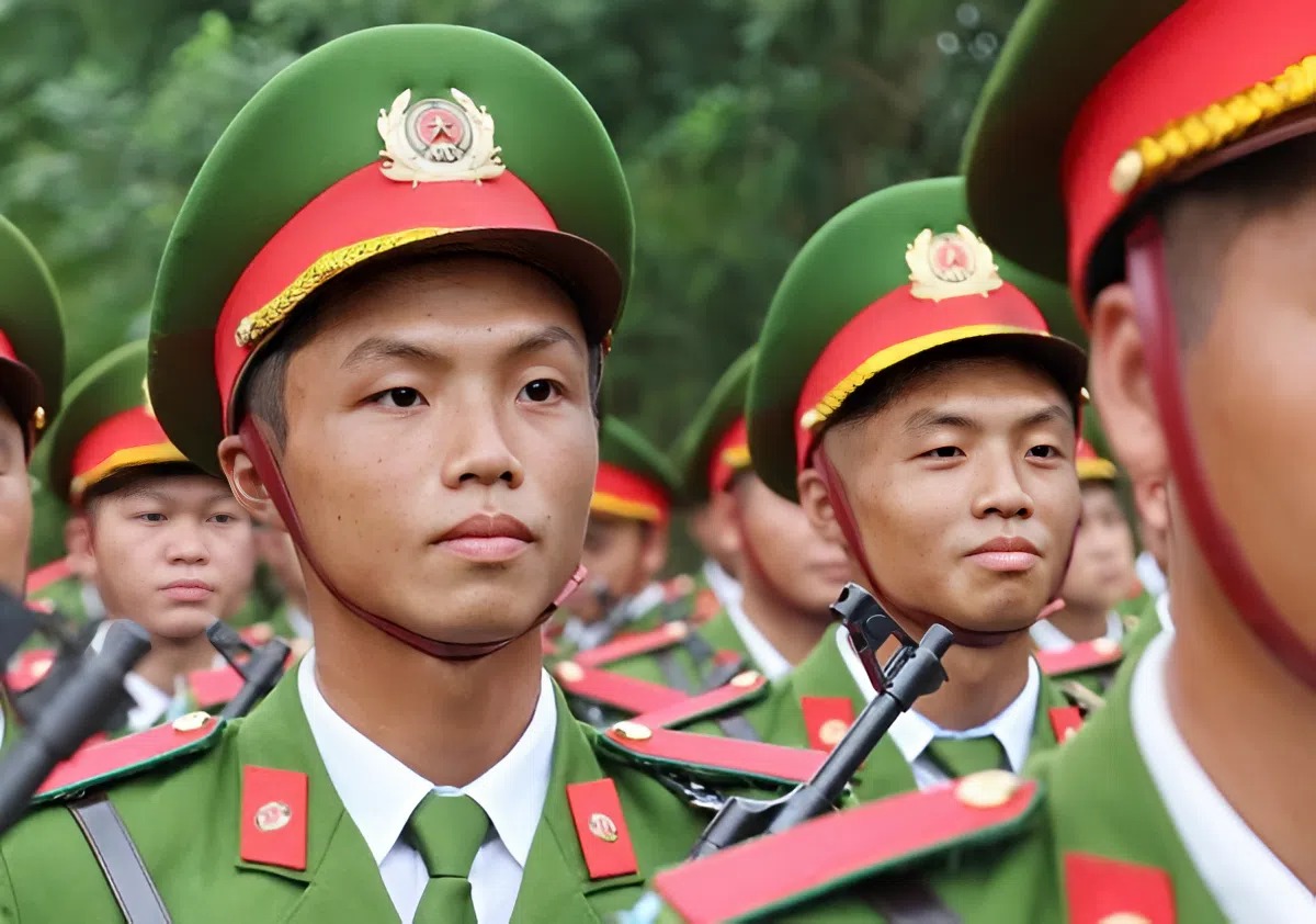Kiên Trung được sắp xếp vị trí đứng phía sau em trai, cùng hỗ trợ nhau trong quá trình tập luyện