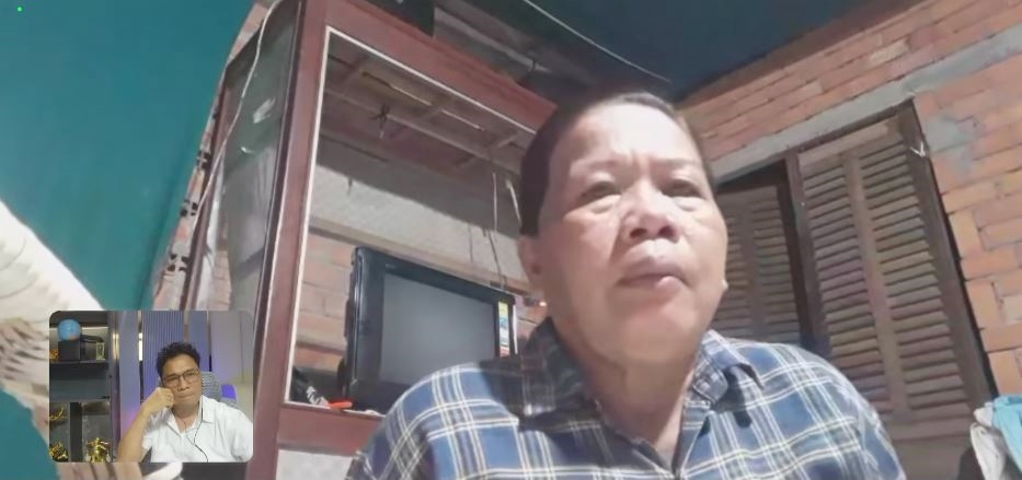 Cô Lan chia sẻ thông tin tìm người thân