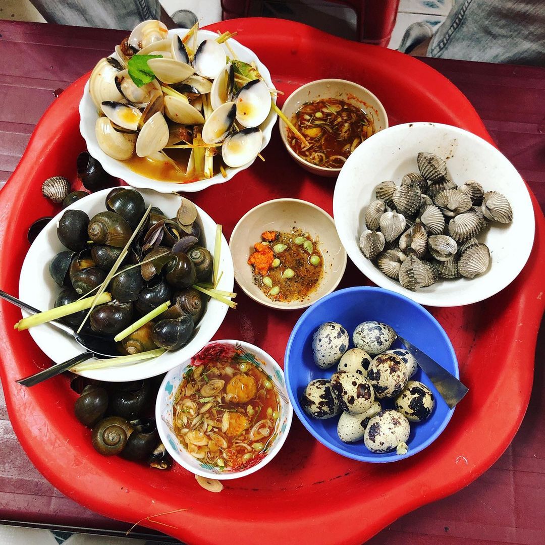 Những món ốc quen thuộc trong menu ẩm thực mùa thu Hà Nội